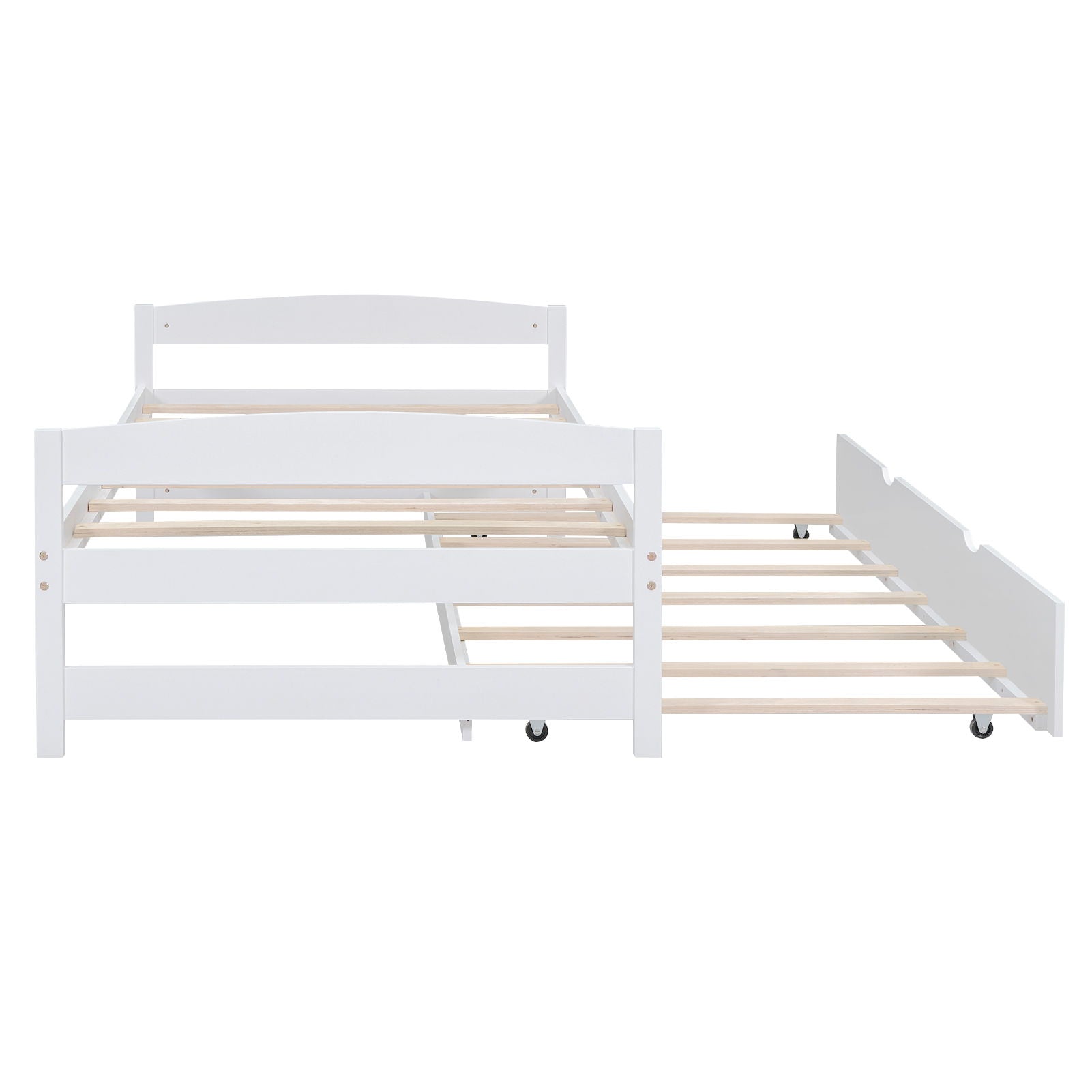 Platform Bed With Trundle