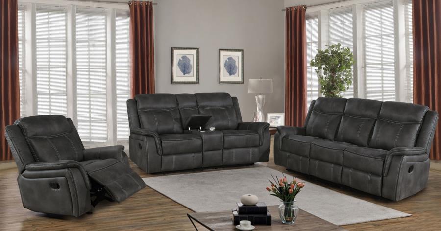 Coaster Fine Furniture Lawrence - Upholstered Reclining Sofa Set | Meri Furniture