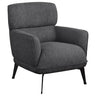 Andrea - Upholstered Crecent Arm Accent Chair