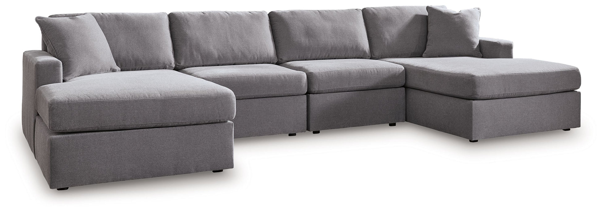 Signature Design by Ashley® Modmax - Granite - Sectional | Meri Furniture