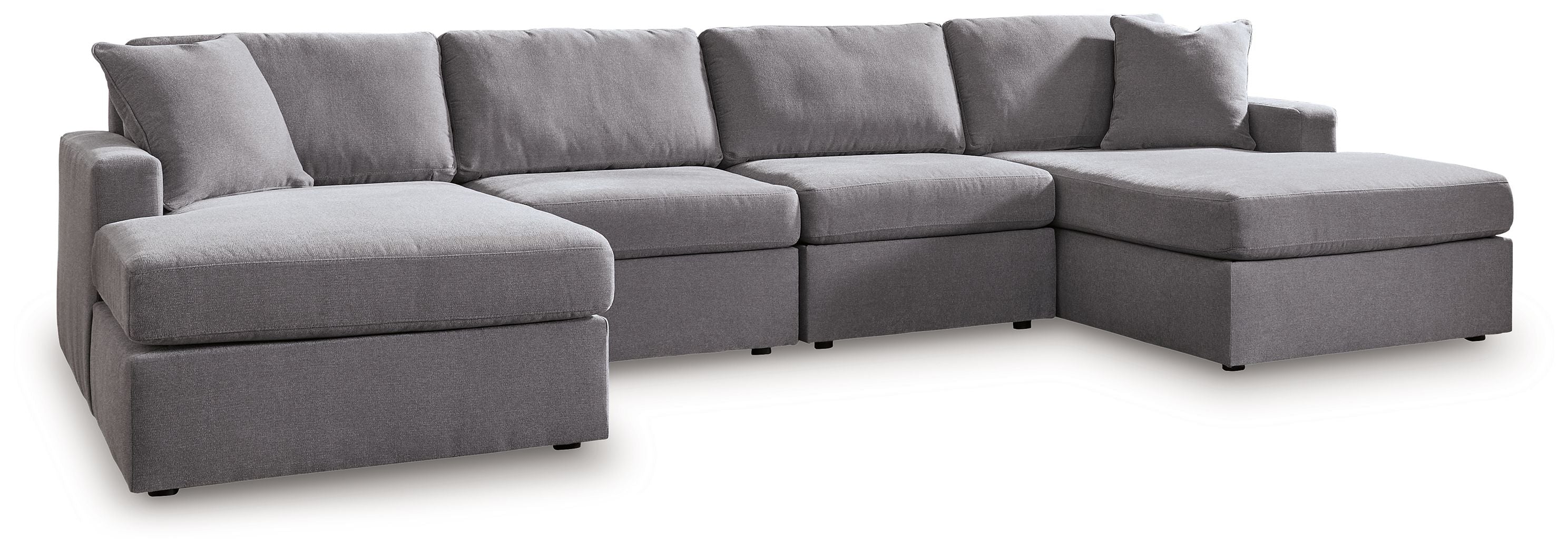 Signature Design by Ashley® Modmax - Granite - Sectional | Meri Furniture